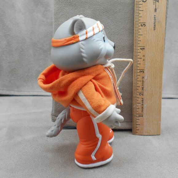 Vintage 1984 Get Along Gang Zipper Cat Dress-up Kids Poseable Vinyl Figure - Picture 3 of 9